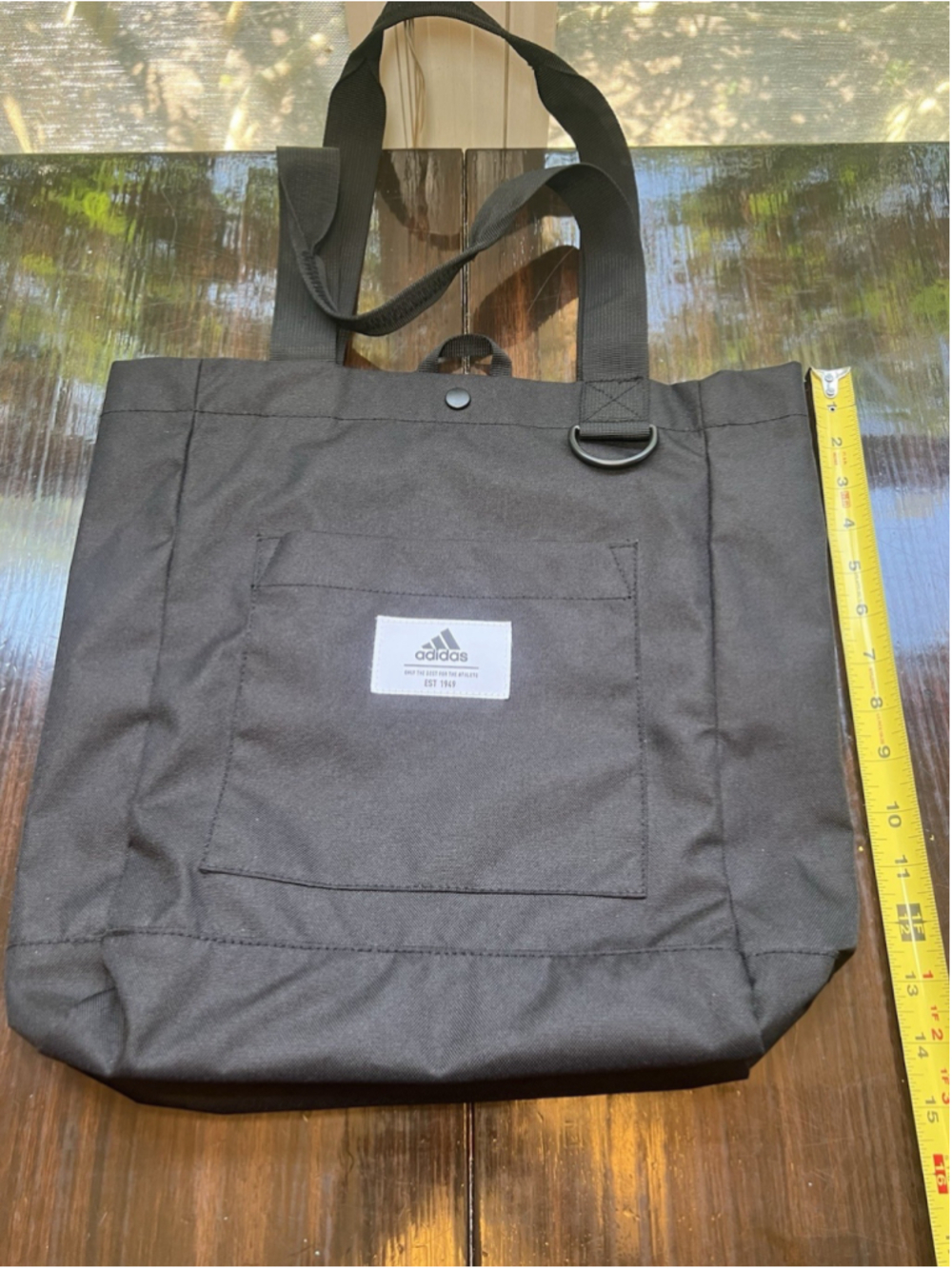 Adidas Everyday Tote Lightweight Sport Bag Black - Picture 7 of 8